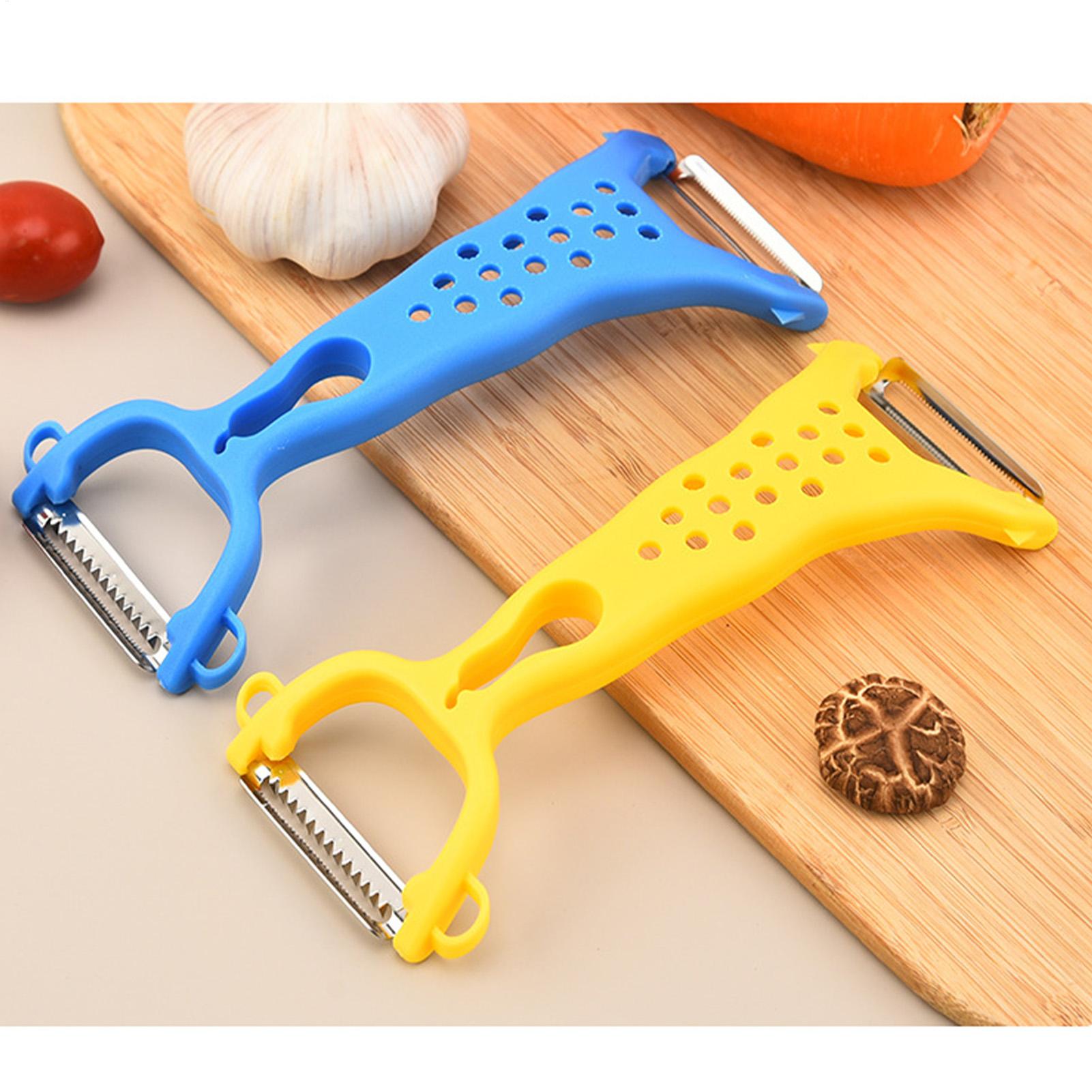 Household Kitchen Gadgets Vegetable Cutter Silk Cutter - Pelador de verduras de acero inoxidable,