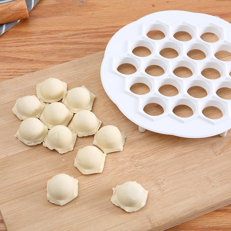 Kitchen Gadgets For Cooking - Molde para Empanadillas, 19 Orificios, Redondo,