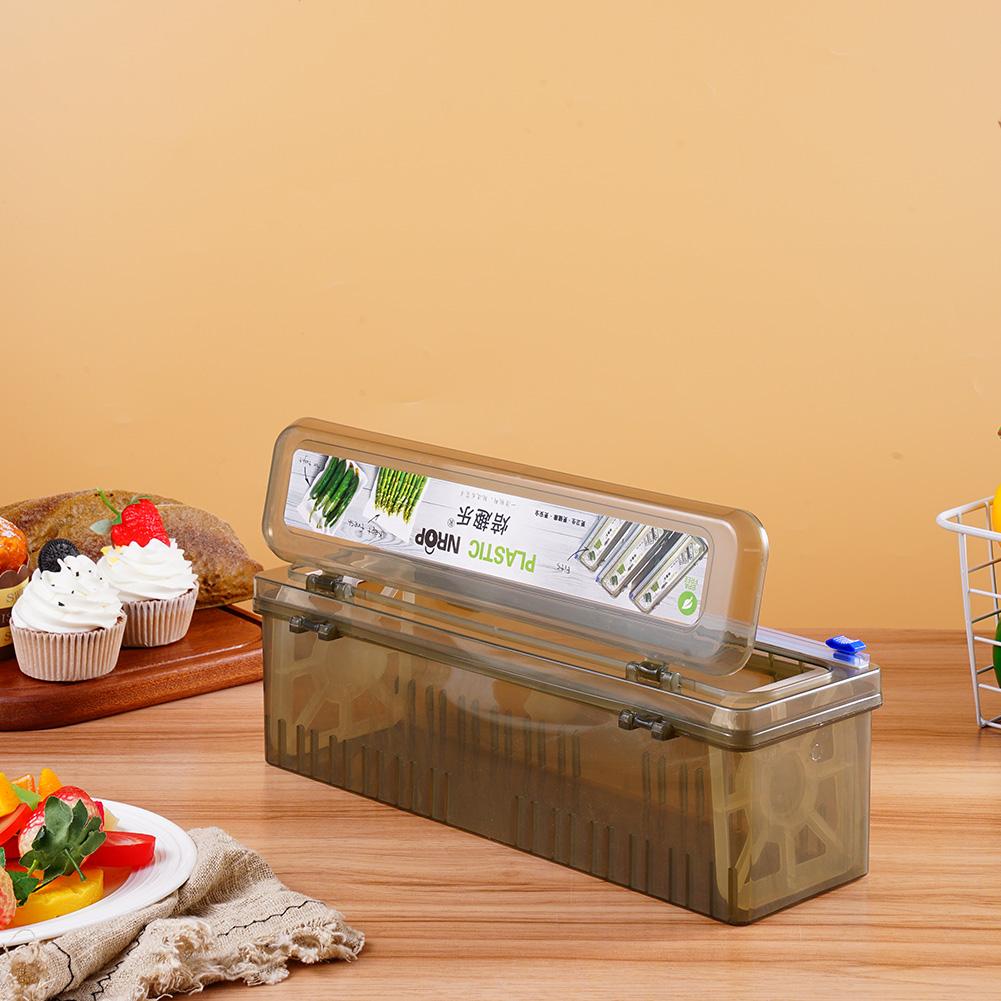 Healthy Kitchen Gadgets - Dispensador de envoltura de plástico, cortador