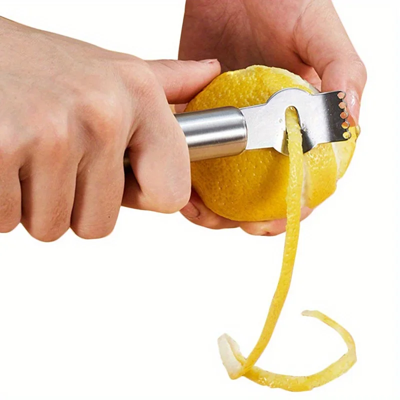 Rallador de limón de acero ino - Household Kitchen Gadgets Vegetable Cutter Silk Cutter reseña y precio