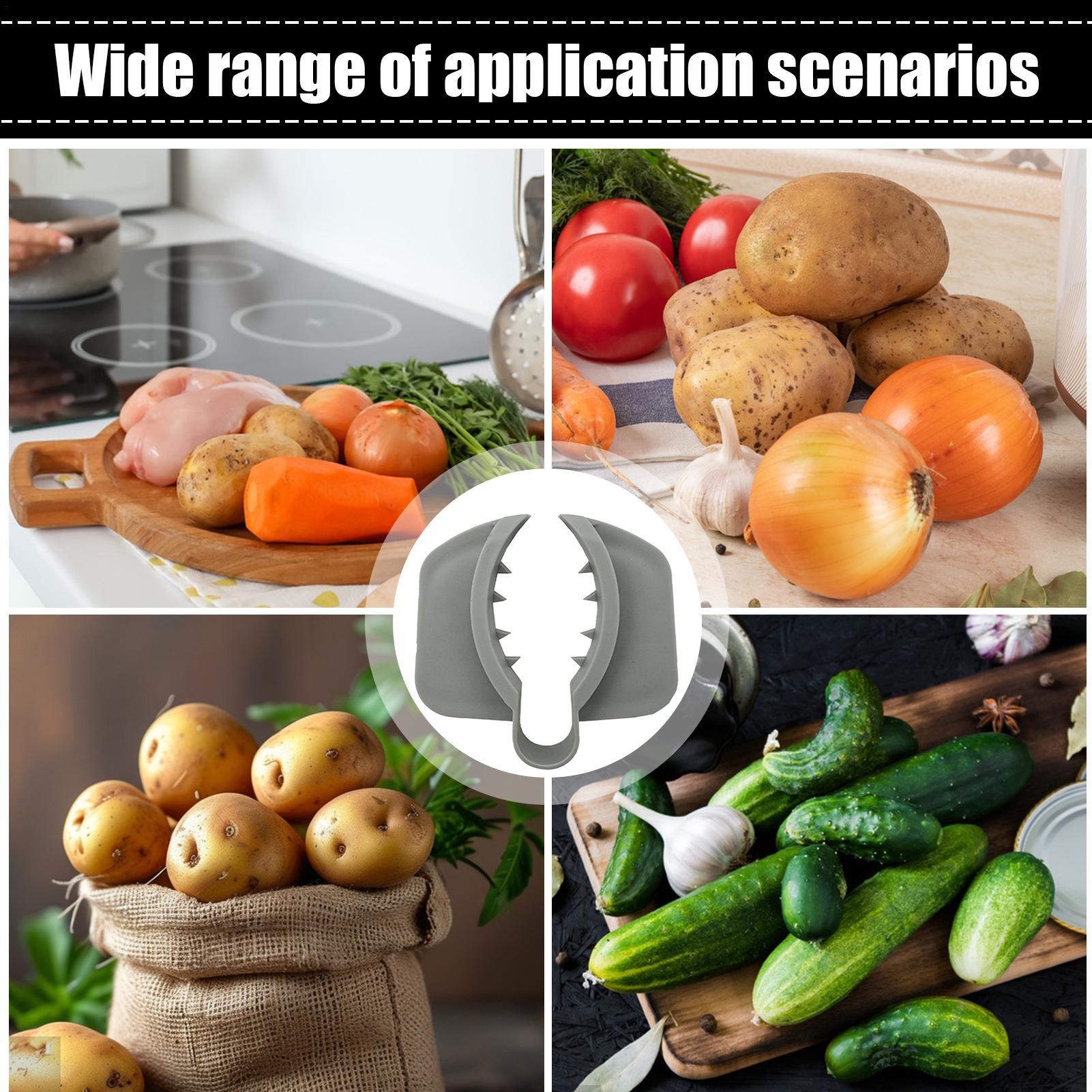 Protector de Dedos Antidesliza - Household Kitchen Gadgets Vegetable Cutter Silk Cutter reseña y precio