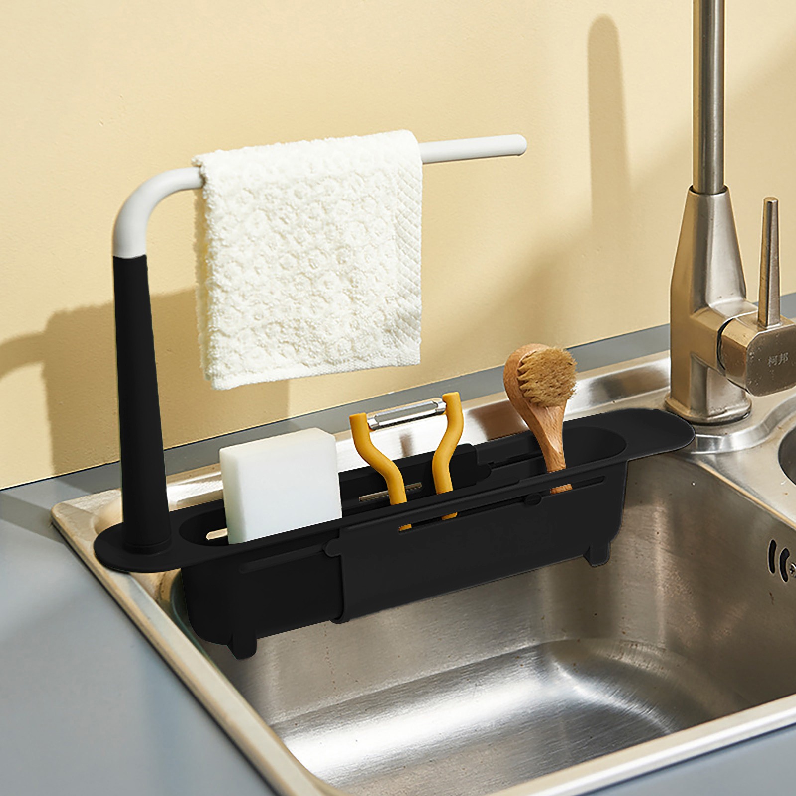 Elescopic-estante escurridor p - Healthy Kitchen Gadgets reseña y precio