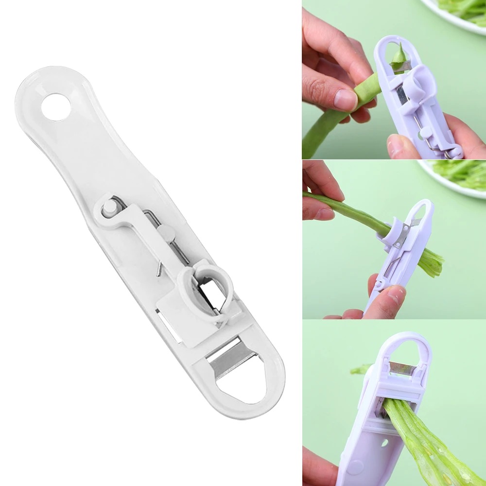 Cortador de Frijoles Verdes, P - Household Kitchen Gadgets Vegetable Cutter Silk Cutter reseña y precio