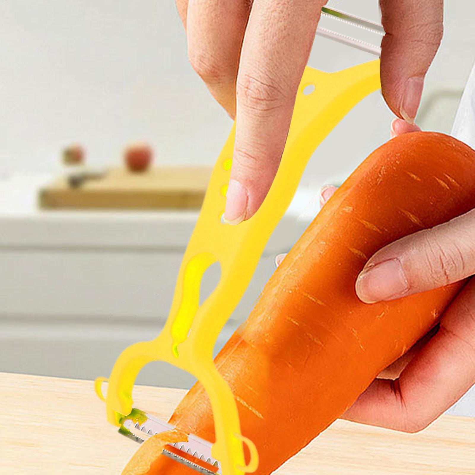 Pelador de verduras de acero i - Household Kitchen Gadgets Vegetable Cutter Silk Cutter reseña y precio