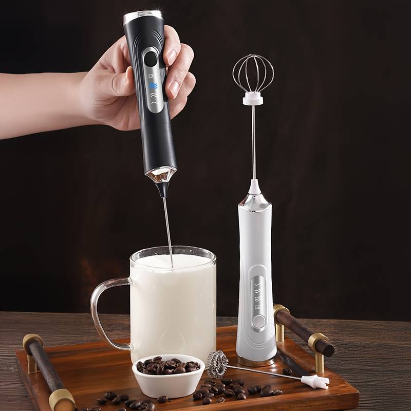 Espumador de leche eléctrico i - Healthy Kitchen Gadgets reseña y precio