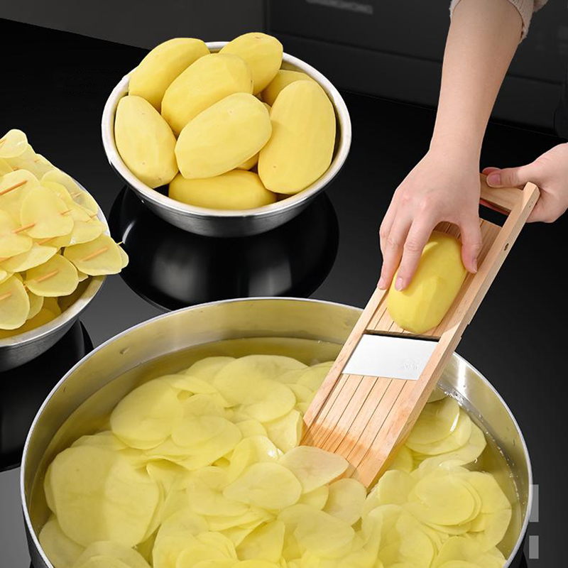 Cortador de verduras multifunc - Household Kitchen Gadgets Vegetable Cutter Silk Cutter reseña y precio