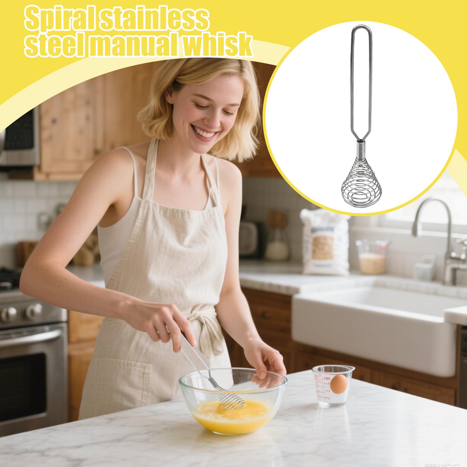 Batidor de mano de acero inoxi - Kitchen Gadgets For Cooking reseña y precio