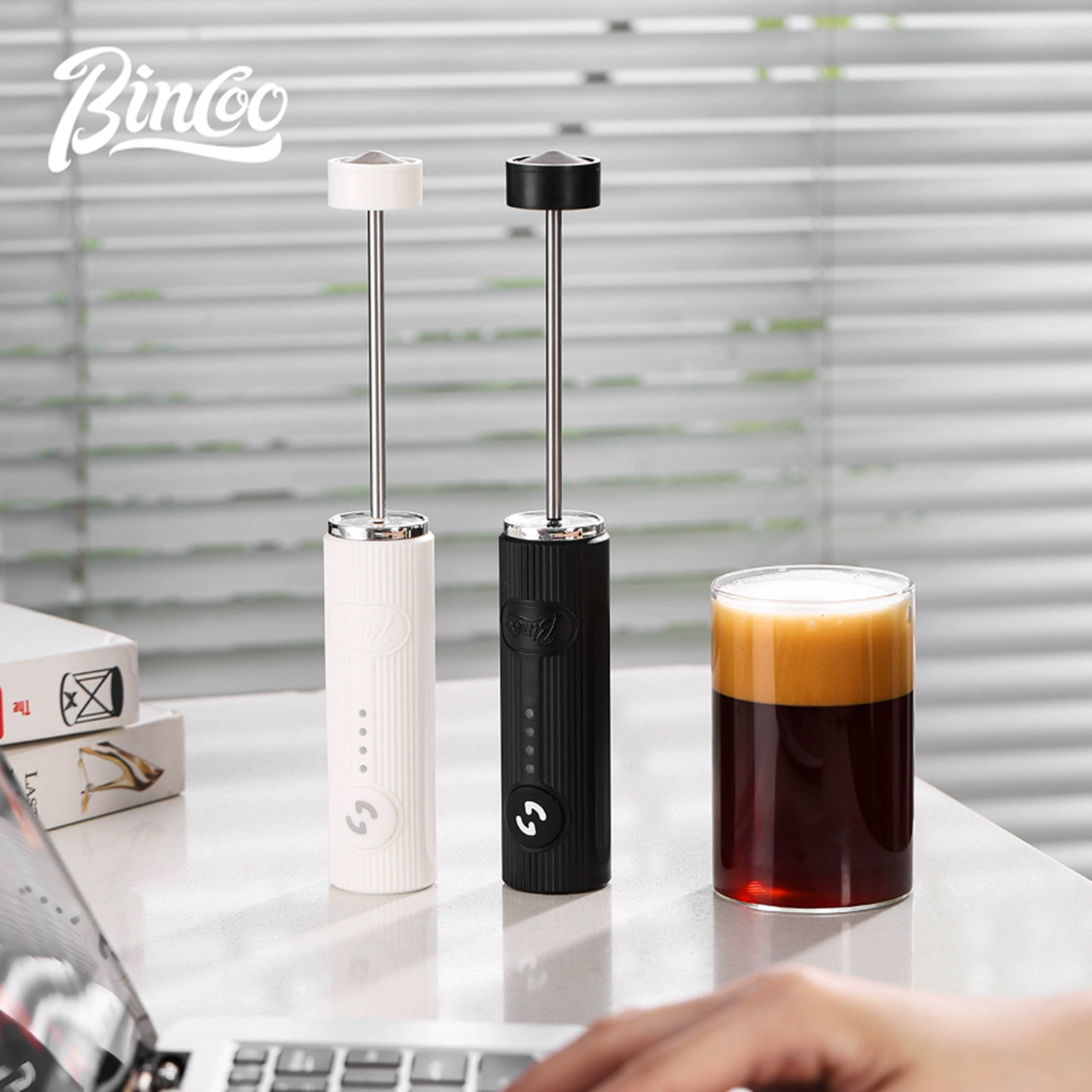 BINCOO-espumador de café eléct - Healthy Kitchen Gadgets reseña y precio