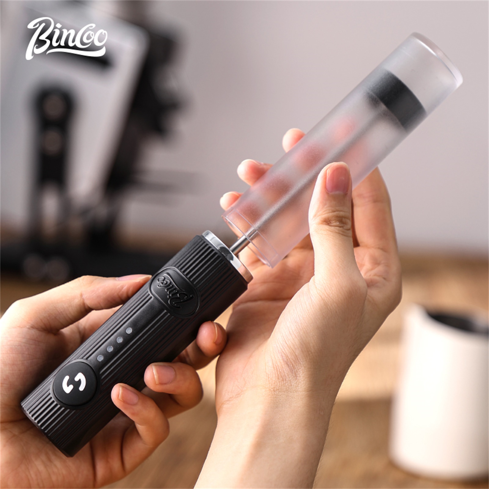 BINCOO-espumador de café eléct - Healthy Kitchen Gadgets reseña y precio