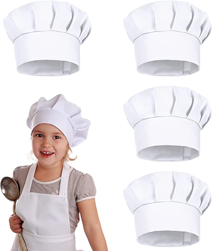 4 Gorros de Chef Blancos para  - Kitchen Gadgets You Need reseña y precio
